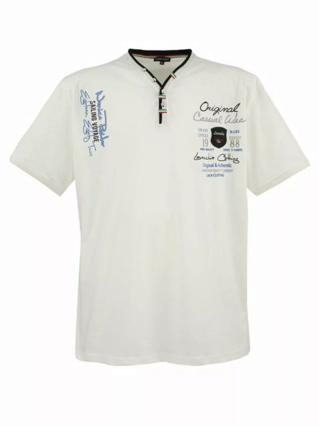 Lavecchia T-Shirt Übergrößen Herren V-Shirt LV-2042 Herrenshirt V-Ausschnit günstig online kaufen