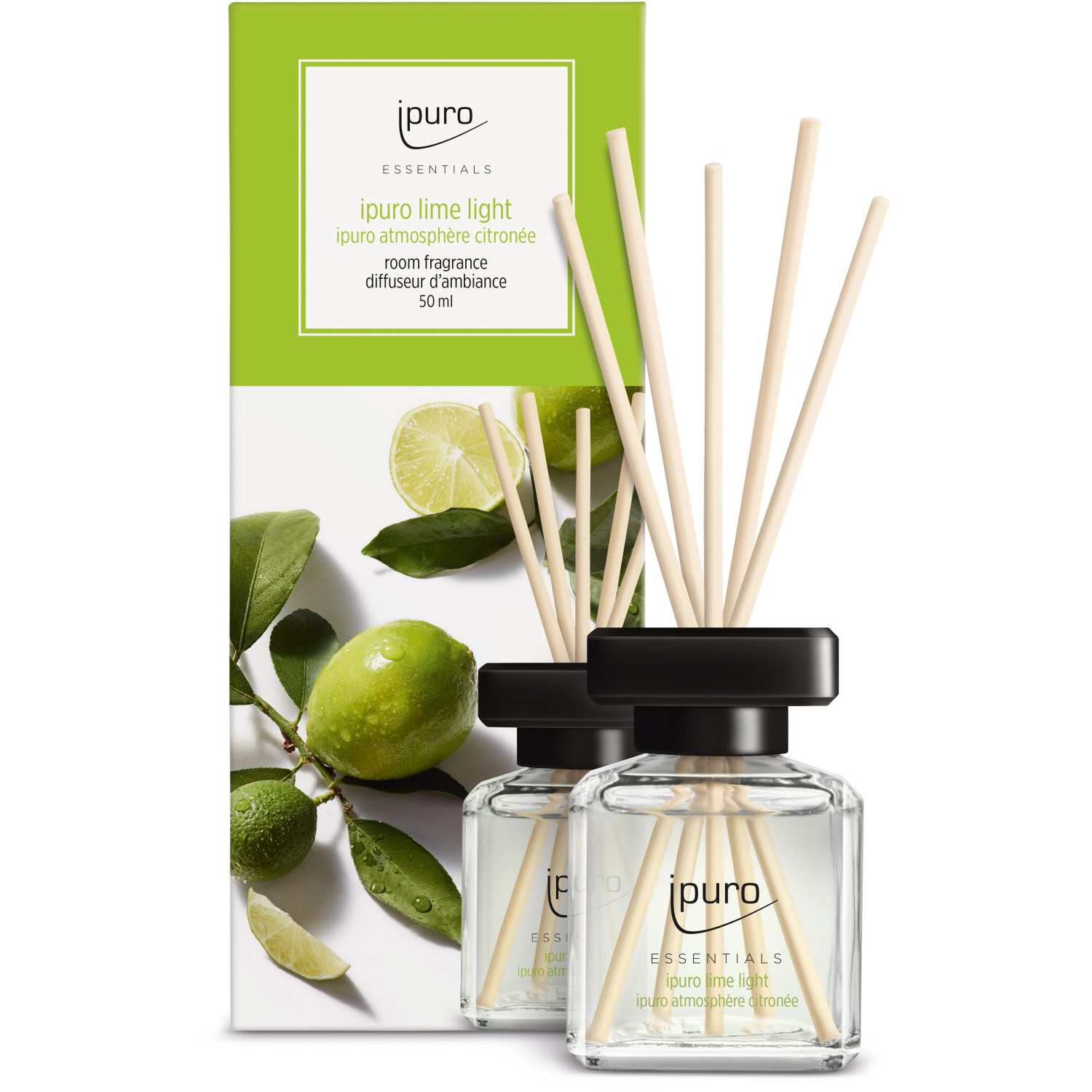 ipuro ESSENTIALS Raumduft Lime Light  50ml günstig online kaufen