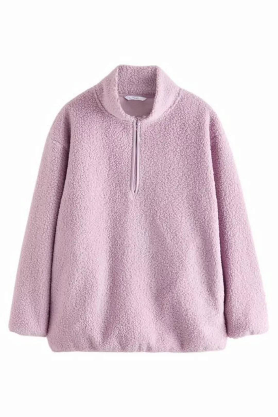 Next Fleecepullover Langes Teddy-Fleeceoberteil mit 1/4-Reißverschluss (1-t günstig online kaufen