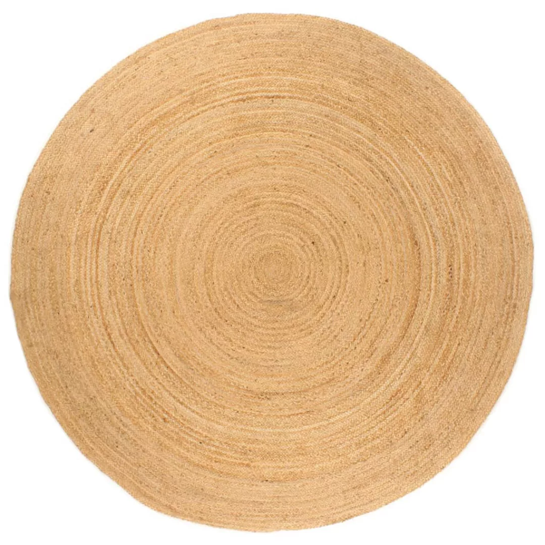 Vidaxl Teppich Jute Geflochten 180 Cm Rund günstig online kaufen