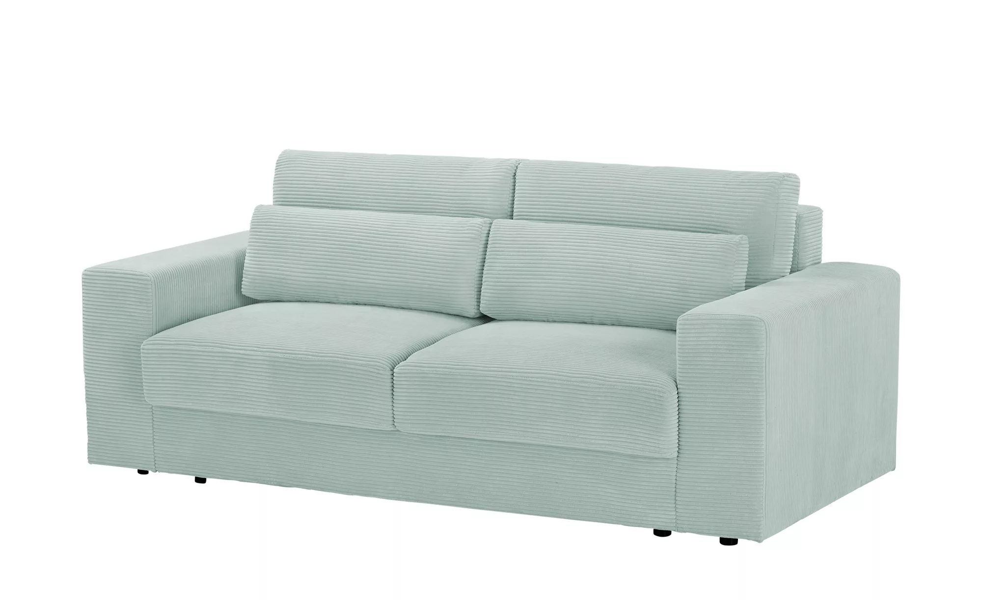Big Sofa 2,5 Sitzer Branna ¦ grün ¦ Maße (cm): B: 209 H: 89 T: 102 Polsterm günstig online kaufen