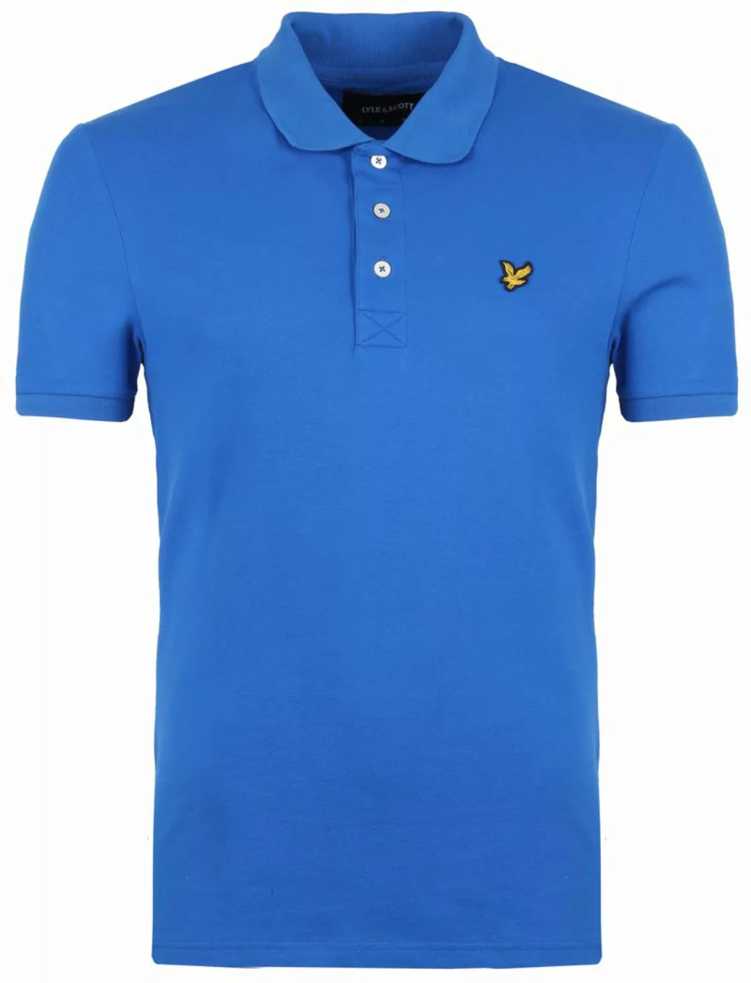 Lyle and Scott Blau Poloshirt - Größe L günstig online kaufen