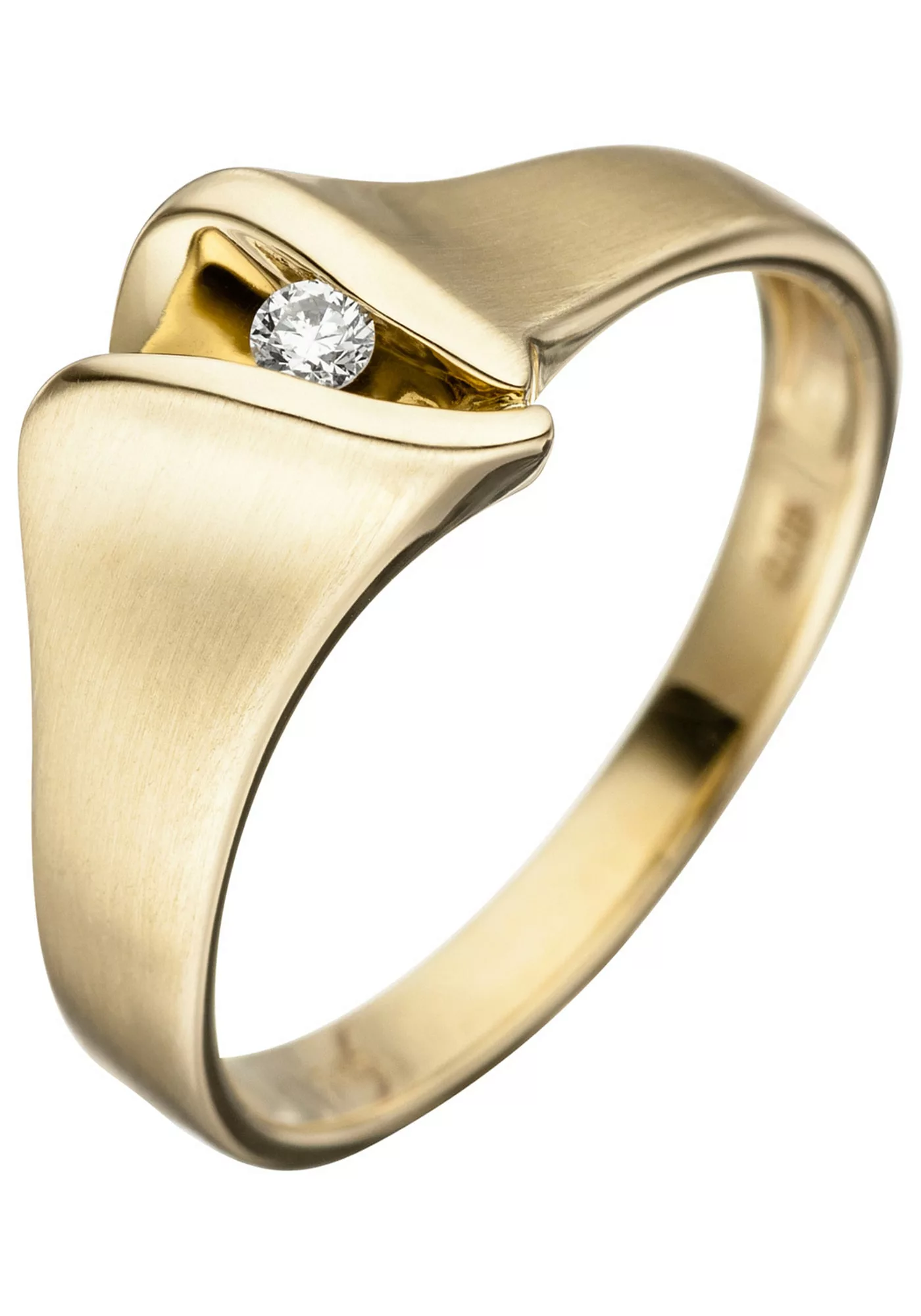 JOBO Diamantring, 585 Gold mit Diamant günstig online kaufen