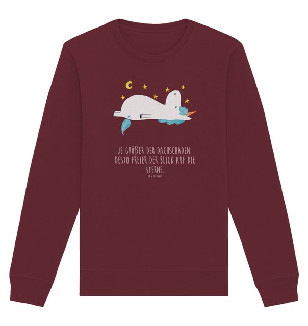 Mr. & Mrs. Panda Longpullover Größe XS Einhorn Sternenhimmel - Burgundy - G günstig online kaufen