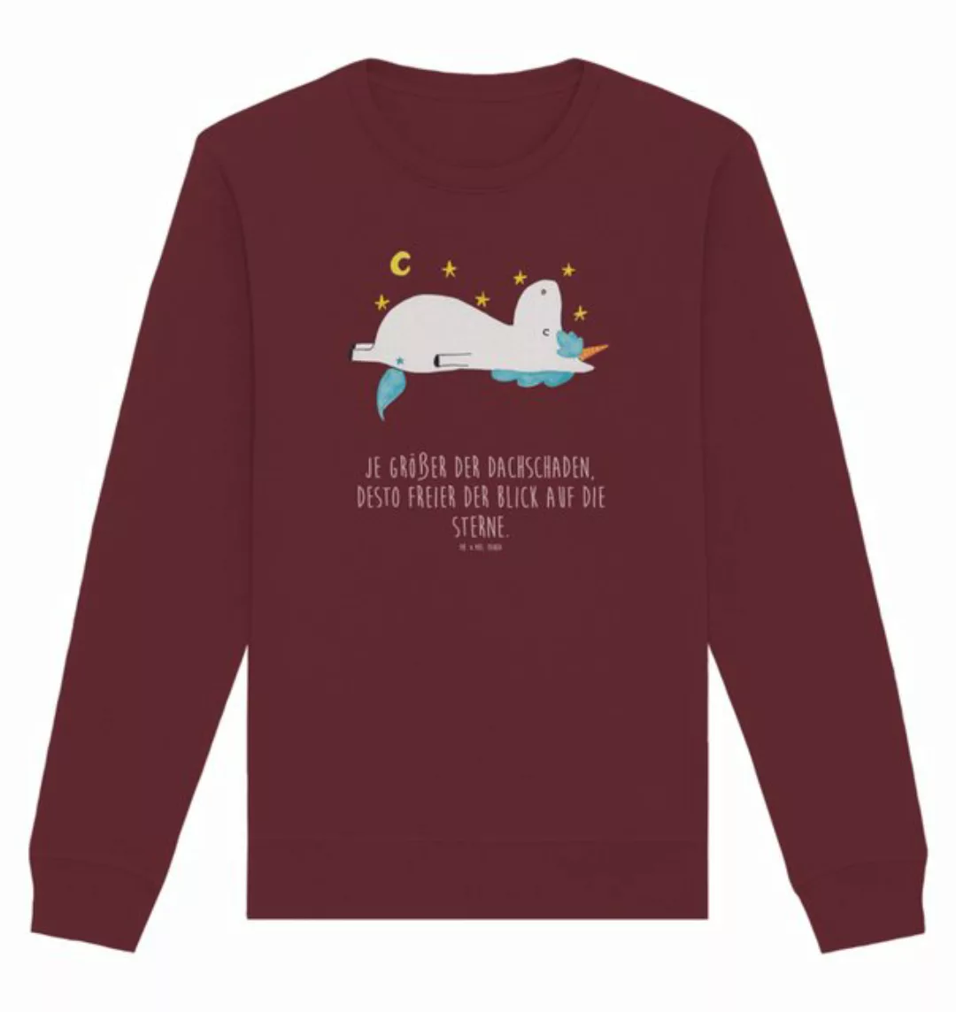 Mr. & Mrs. Panda Longpullover Einhorn Sternenhimmel Größe S - Burgundy - Ge günstig online kaufen