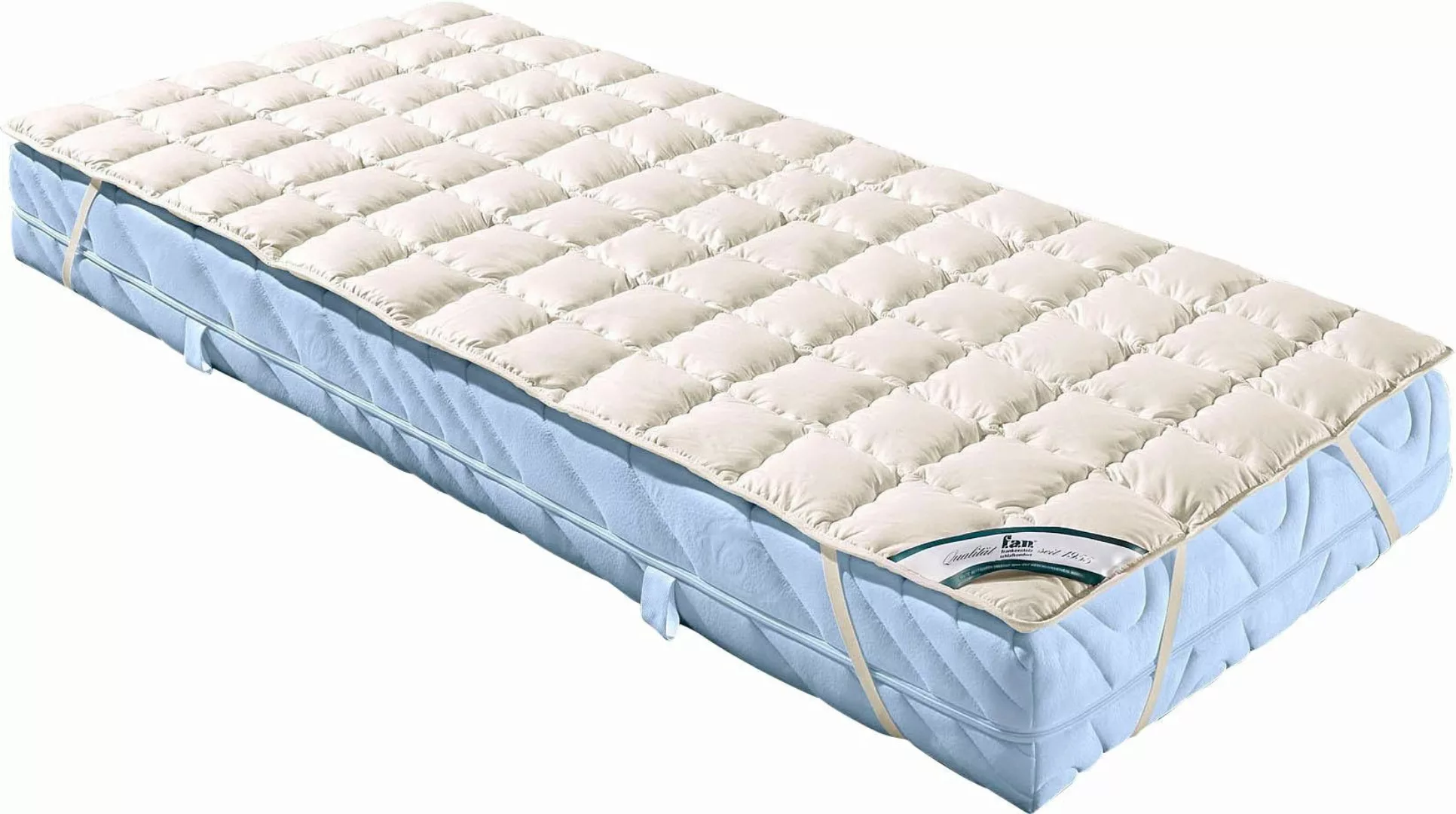 f.a.n. Schlafkomfort Matratzenauflage »Wash Cotton«, (1 St.) günstig online kaufen