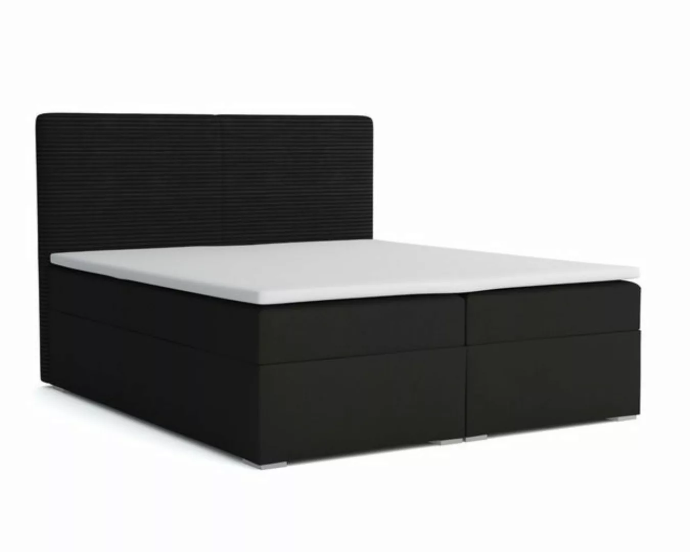 Deine Möbel 24 Boxspringbett Boxspringbett Polsterbett Komplettbett Hotelbe günstig online kaufen