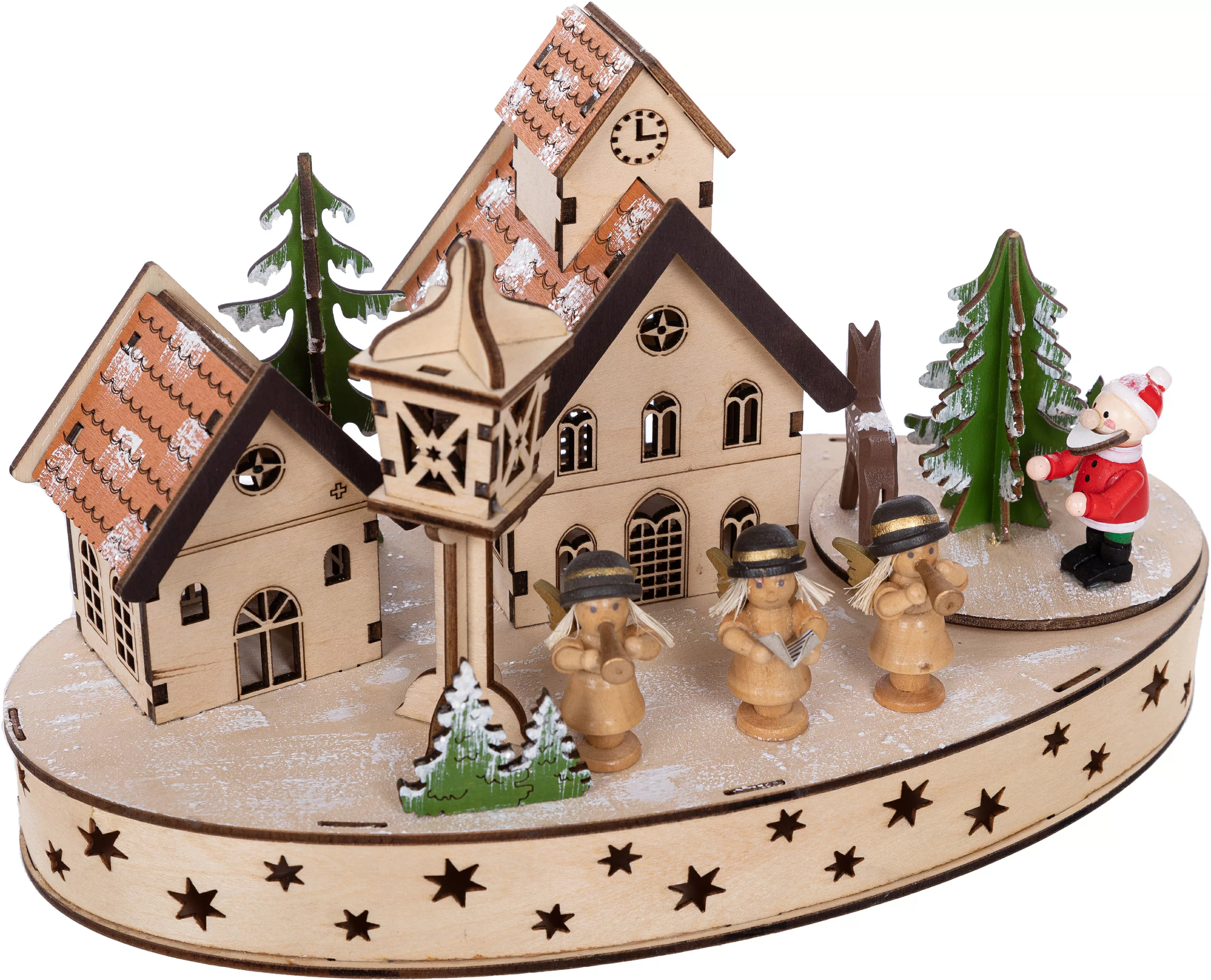 Myflair Möbel & Accessoires Weihnachtsdorf "Winterlandschaft, Weihnachtsdek günstig online kaufen