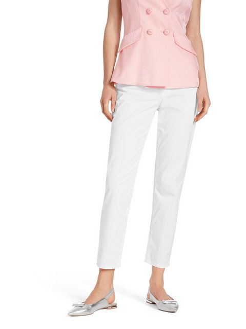 Marc Cain 5-Pocket-Hose "Pants Pastel Icecream" Premium Damenmode 5-Pocket- günstig online kaufen