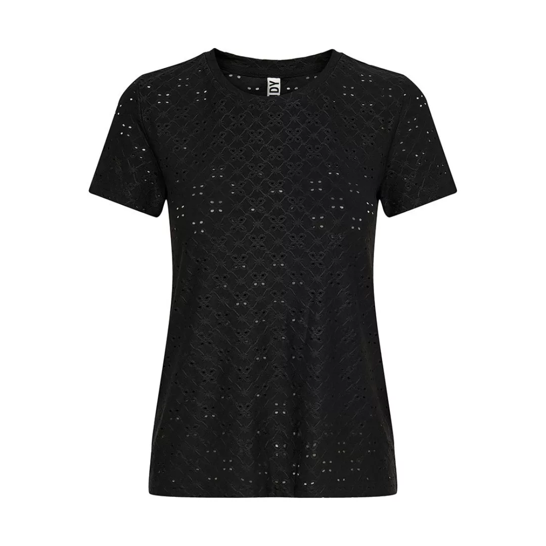 Jdy Cathinka Tag Kurzärmeliges T-shirt M Black günstig online kaufen