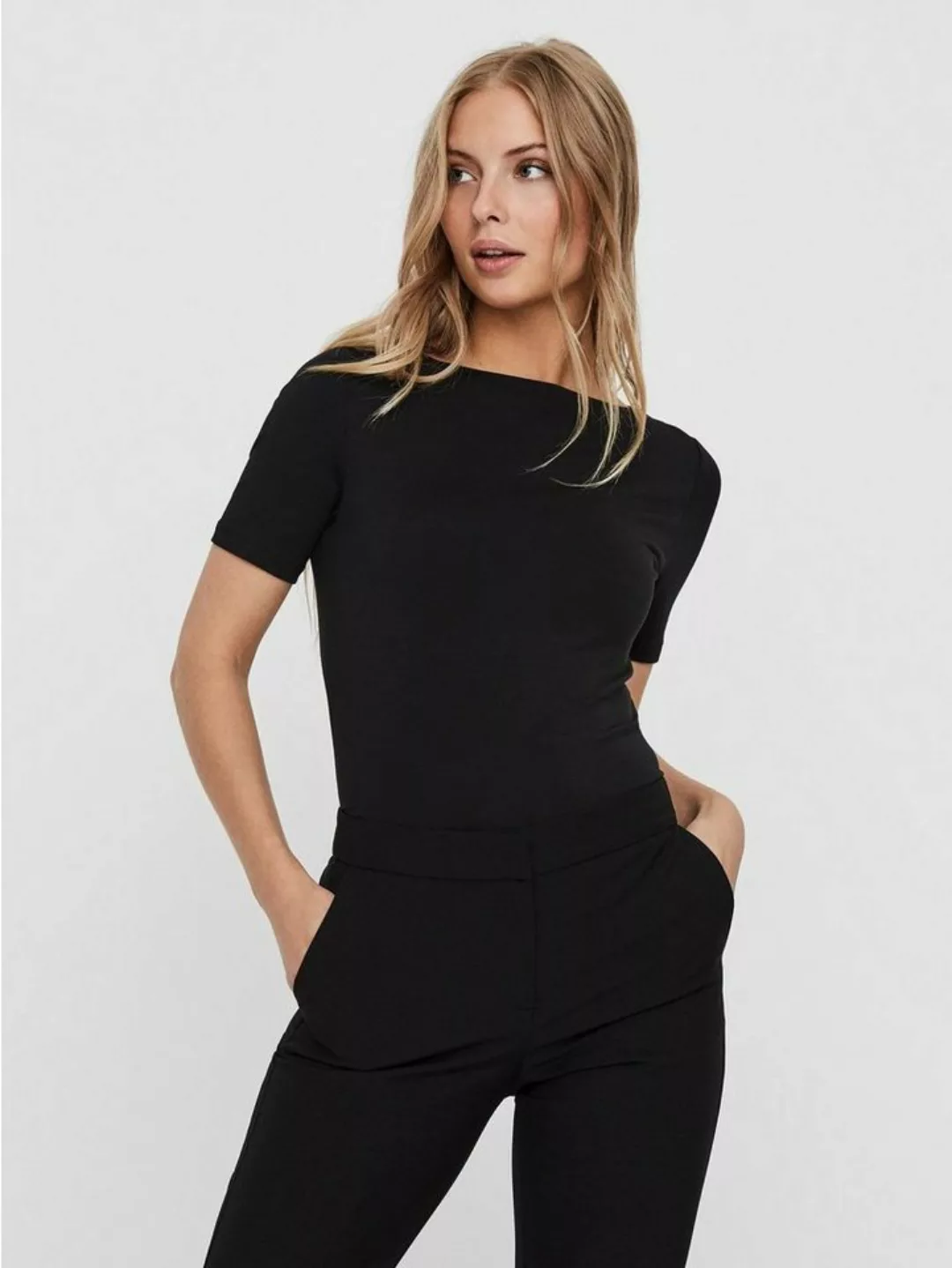 Vero Moda Kurzarmshirt VMPANDA MODAL S/S TOP NOOS günstig online kaufen