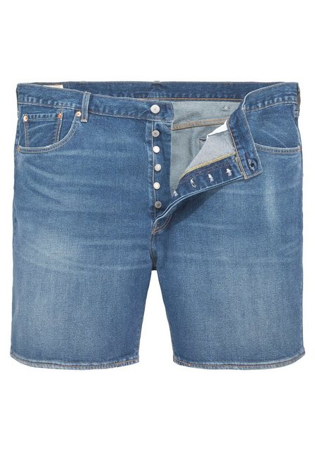 Levi's® Plus Jeansbermudas 501 HEMMED SHORTS mit Stretchanteil günstig online kaufen