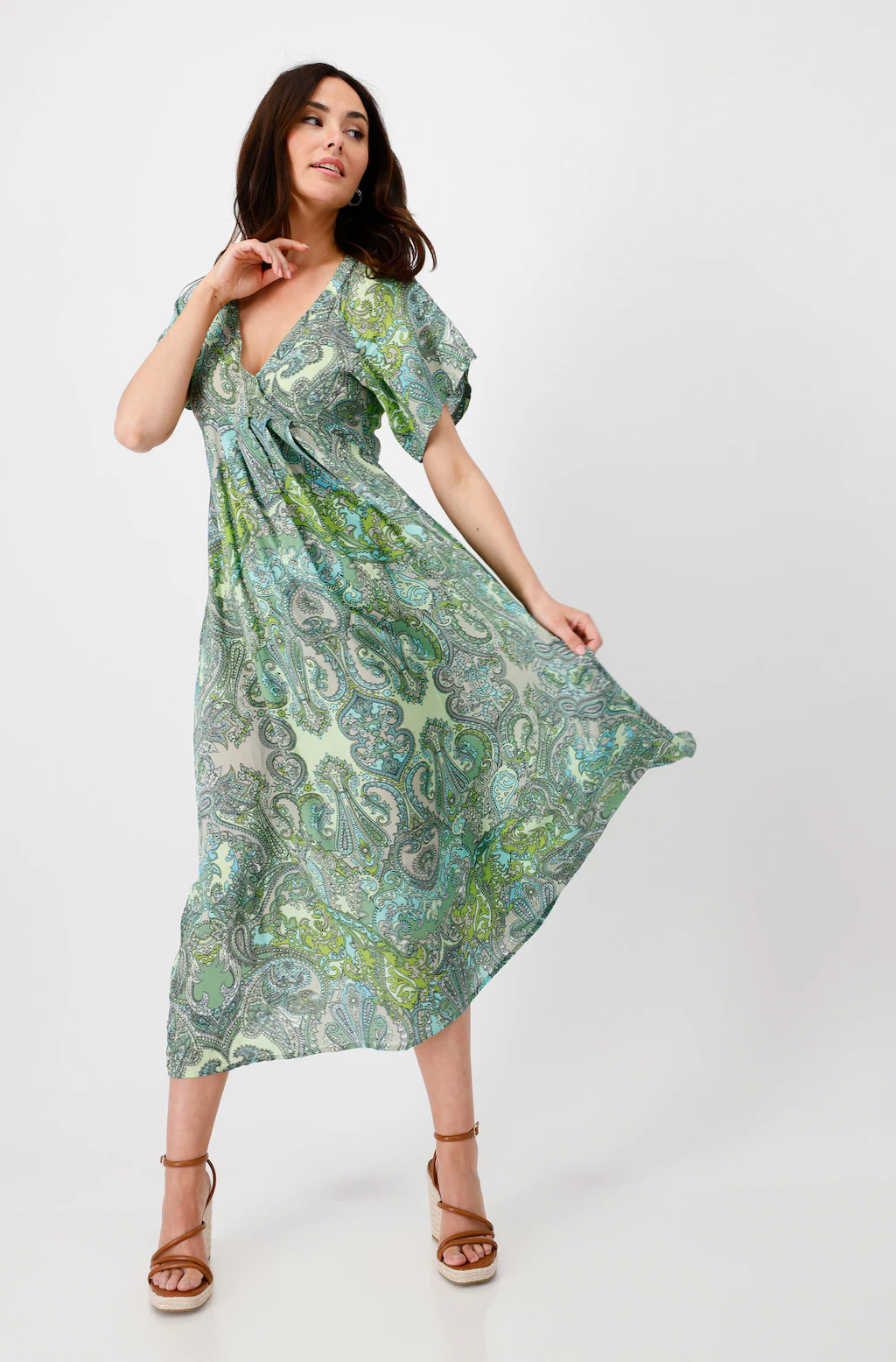 Monari Maxikleid, mit Paisleymuster günstig online kaufen