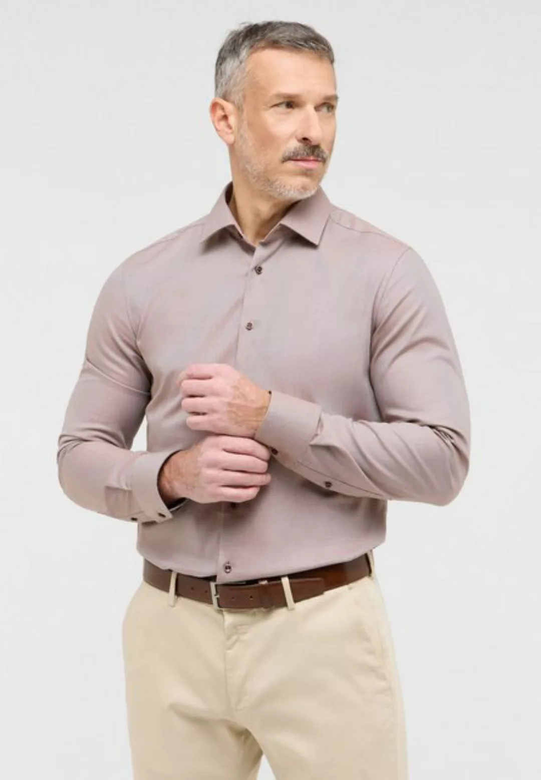 Eterna Langarmhemd SLIM FIT NON IRON (bügelfrei) günstig online kaufen