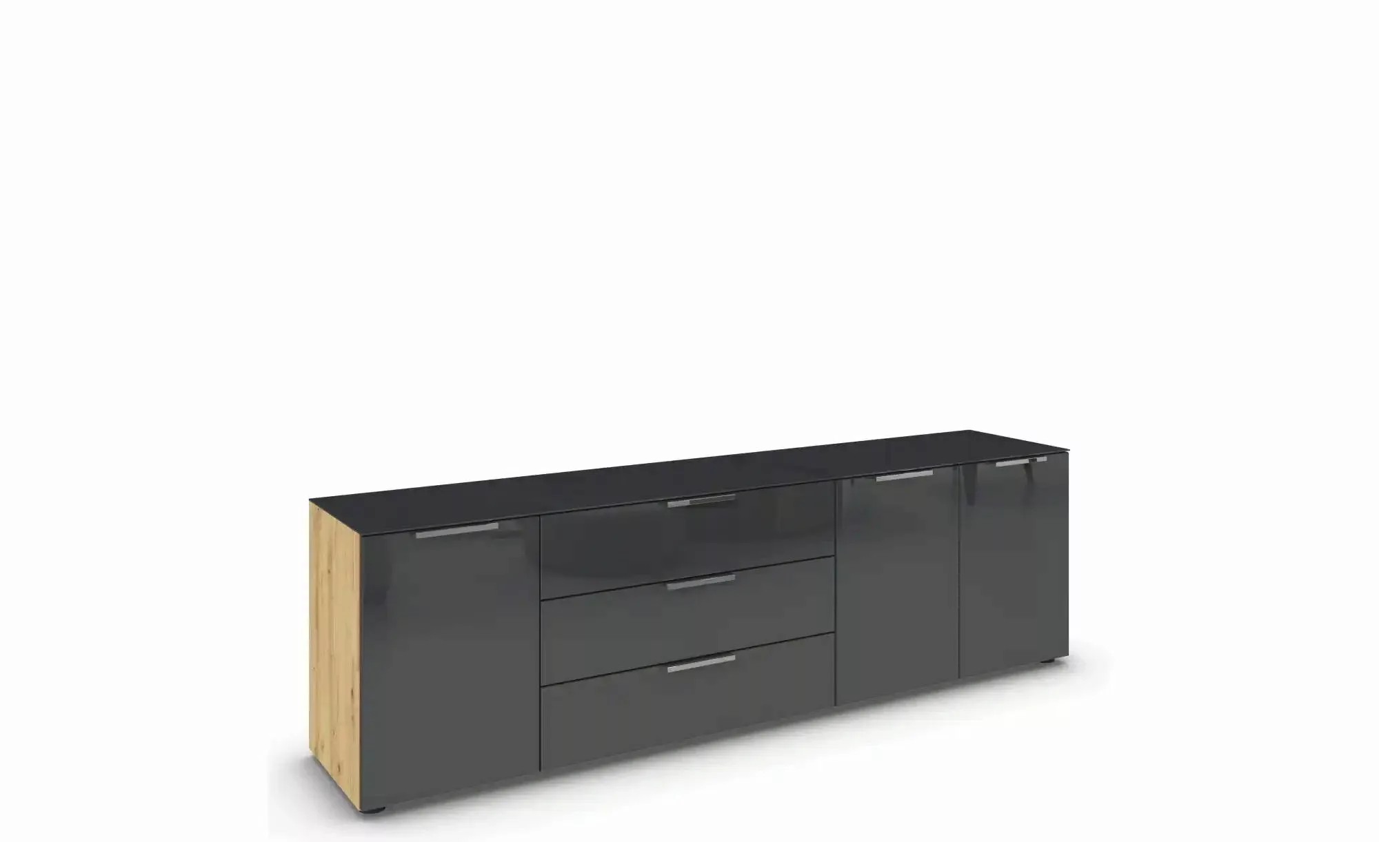 Sideboard   ¦ holzfarben ¦ Maße (cm): B: 199 H: 60 Kommoden & Sideboards > günstig online kaufen