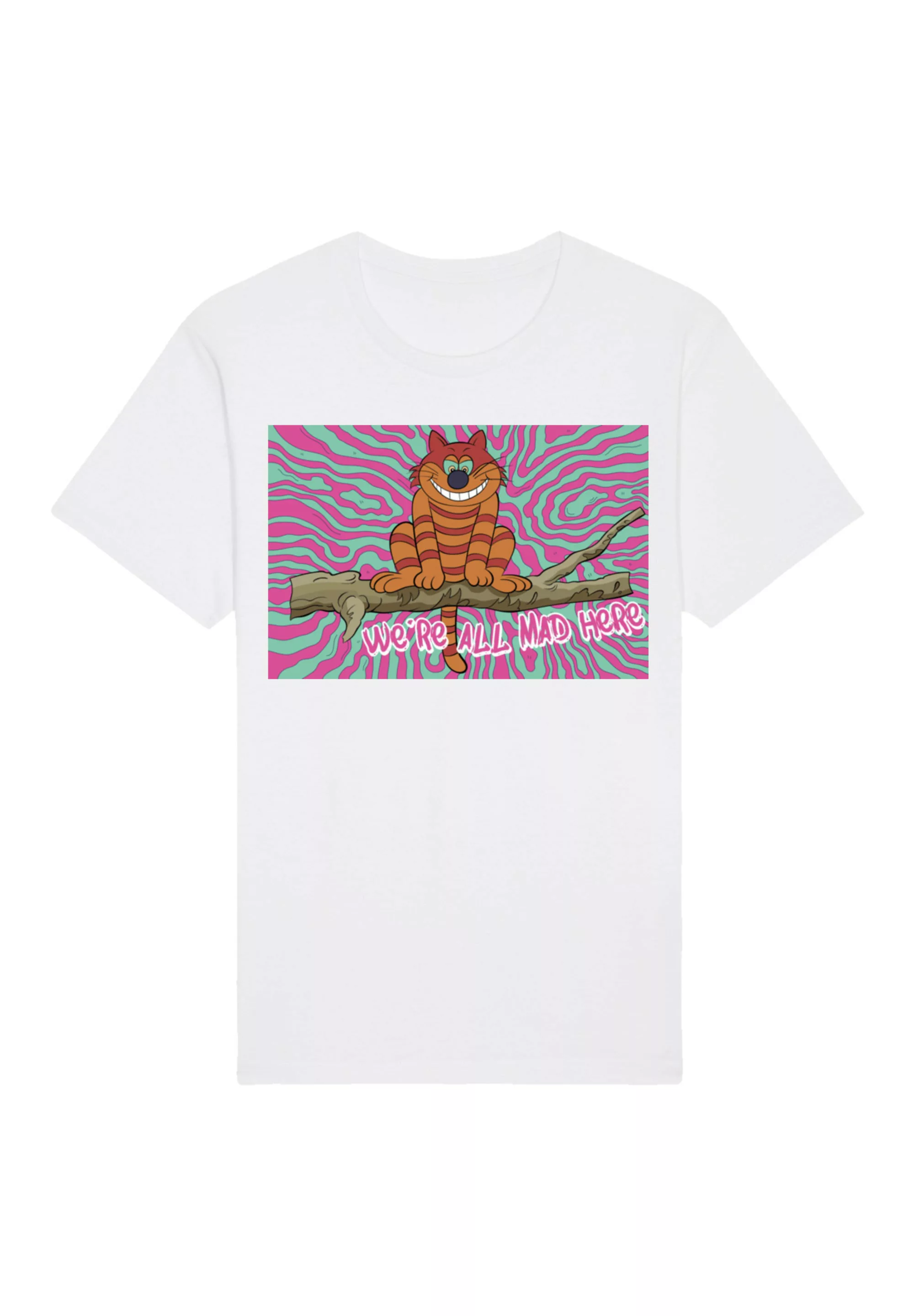 F4NT4STIC T-Shirt "Alice im Wunderland Crazy Cat", Premium Qualität, Zeiche günstig online kaufen