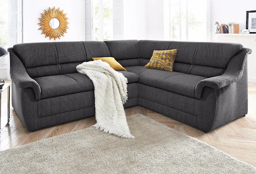 DOMO collection Ecksofa Franzi Steppung im Sitzbereich B7T/H: 278/162/80 cm günstig online kaufen