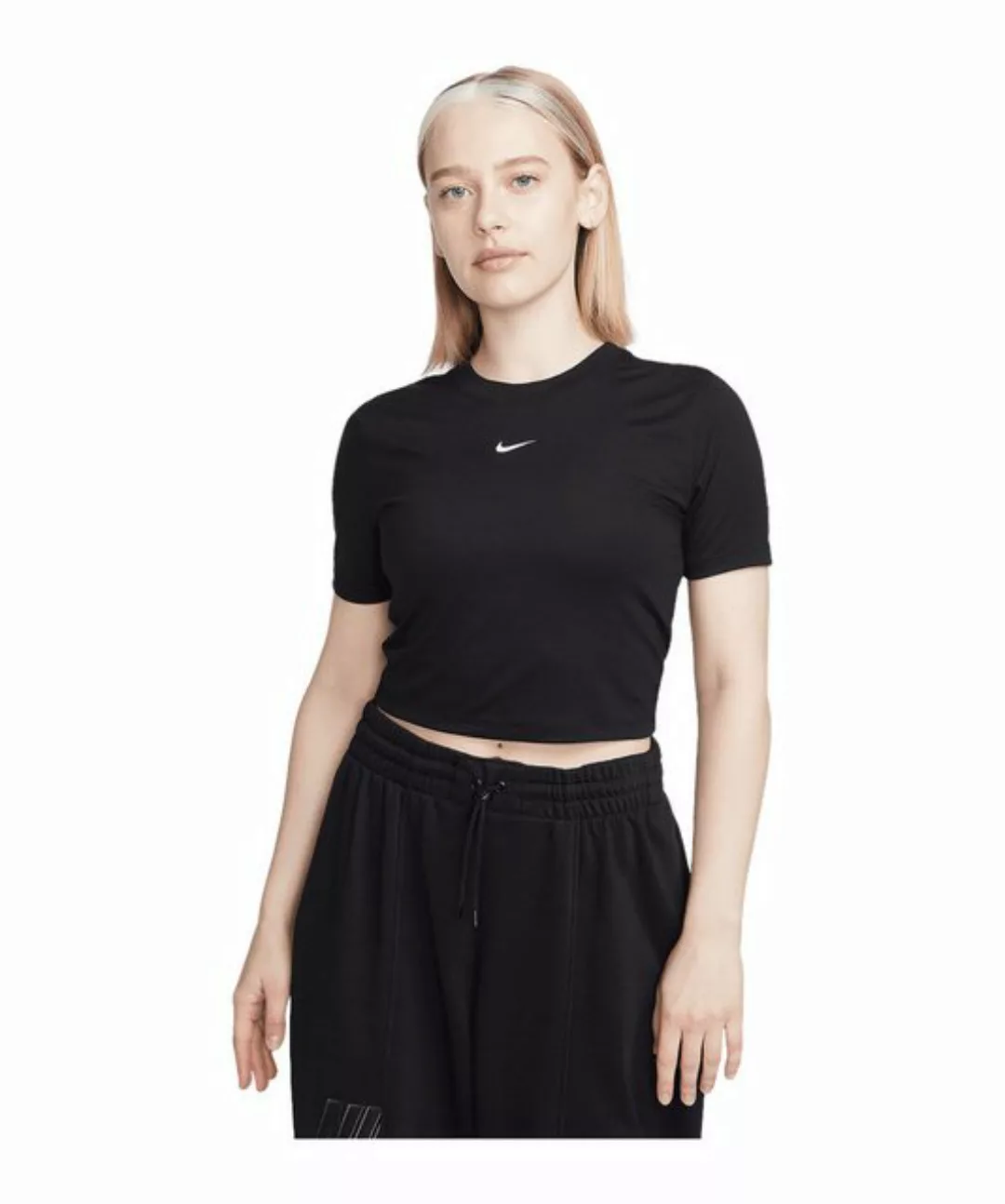 Nike Sportswear T-Shirt Essential SLM Crop T-Shirt Damen default günstig online kaufen