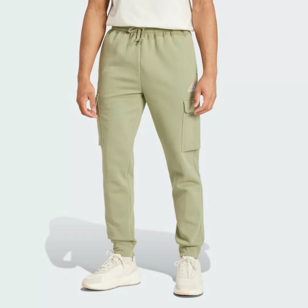 adidas Sportswear Cargohose ESSENTIALS FLEECE REGULAR TAPERED CARGOHOSE günstig online kaufen