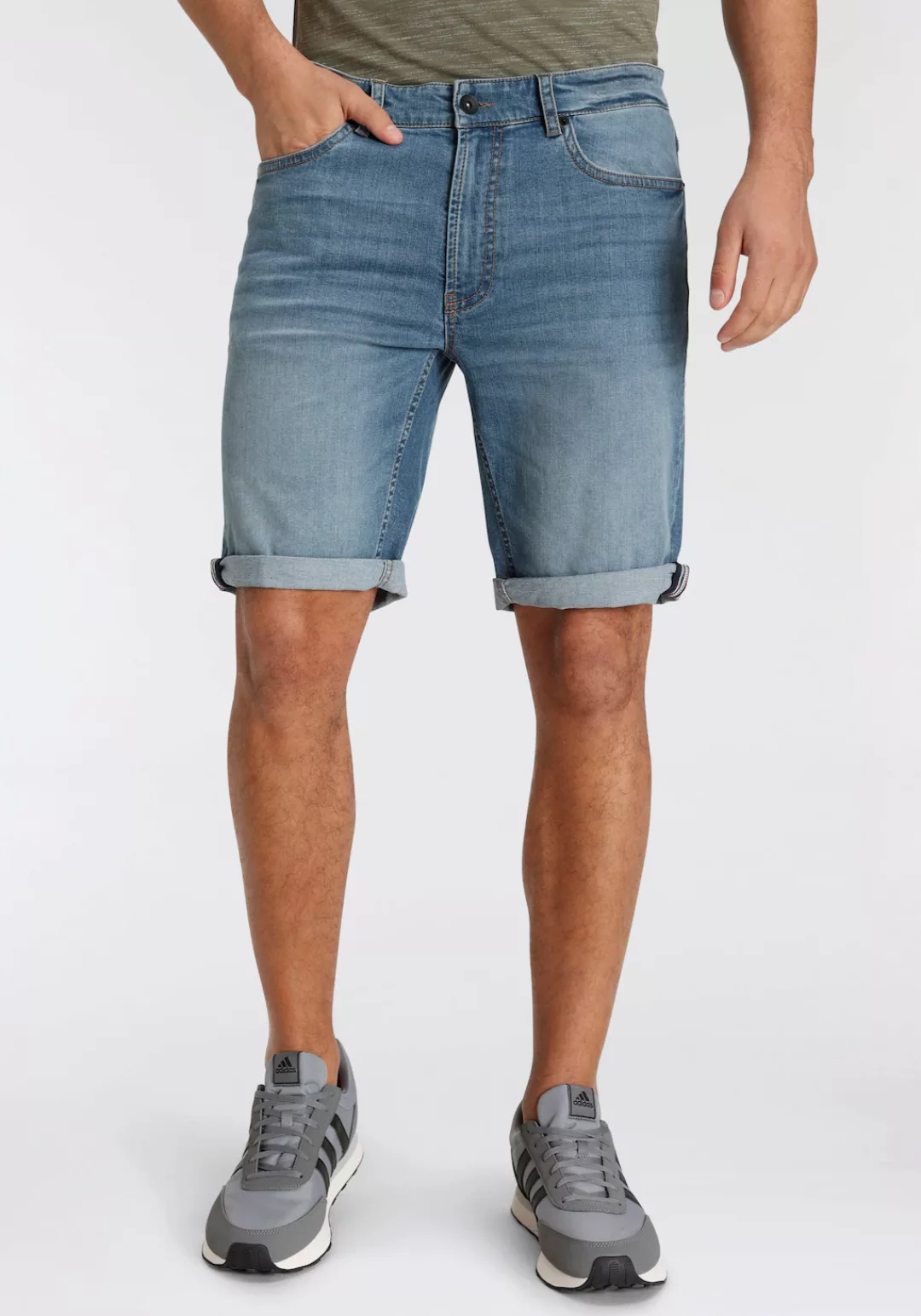 H.I.S Jeansshorts "DEYO", wassersparende Produktion durch OZON WASH günstig online kaufen