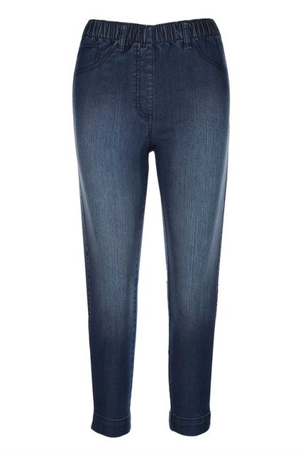 MIAMODA Lederimitathose 7/8-Jeggings Elastikbund günstig online kaufen