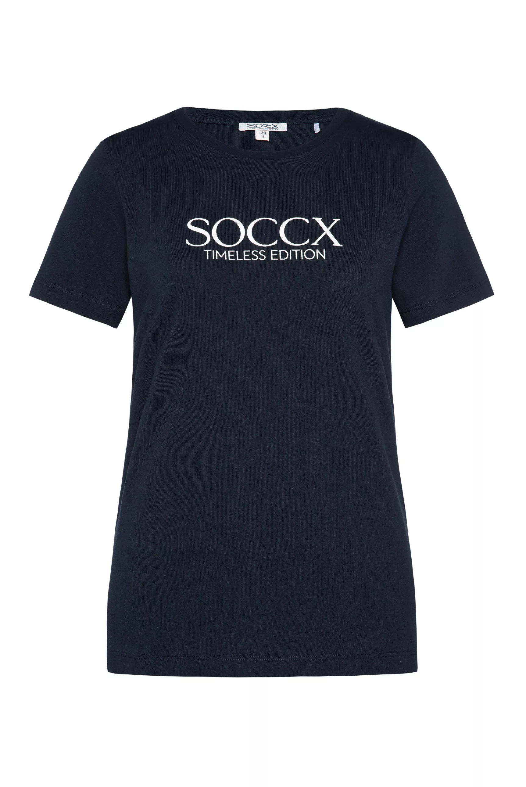 SOCCX Rundhalsshirt, aus Baumwolle günstig online kaufen