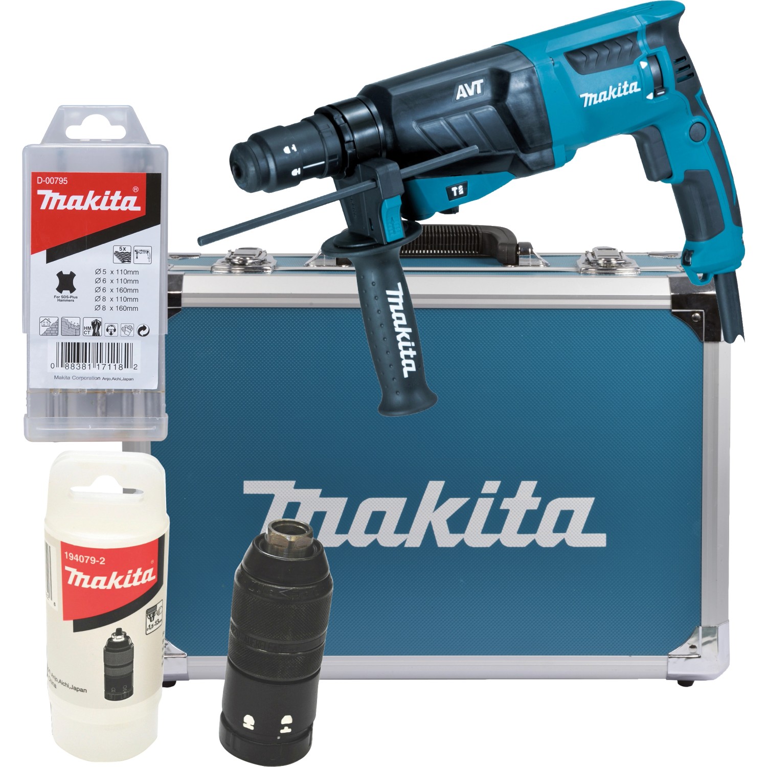 Makita 800 W Kombihammer mit Koffer günstig online kaufen