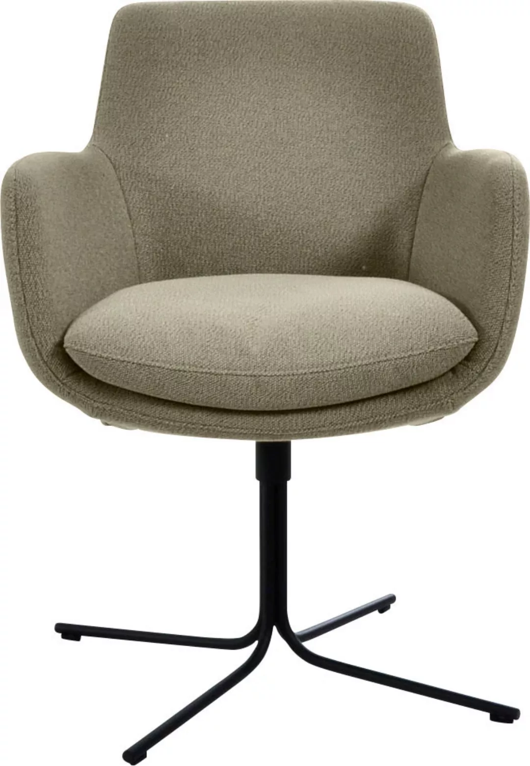 K+W Komfort & Wohnen Drehstuhl "Pego", Flachgewebe Q2 2250, filigranem 4-Fu günstig online kaufen