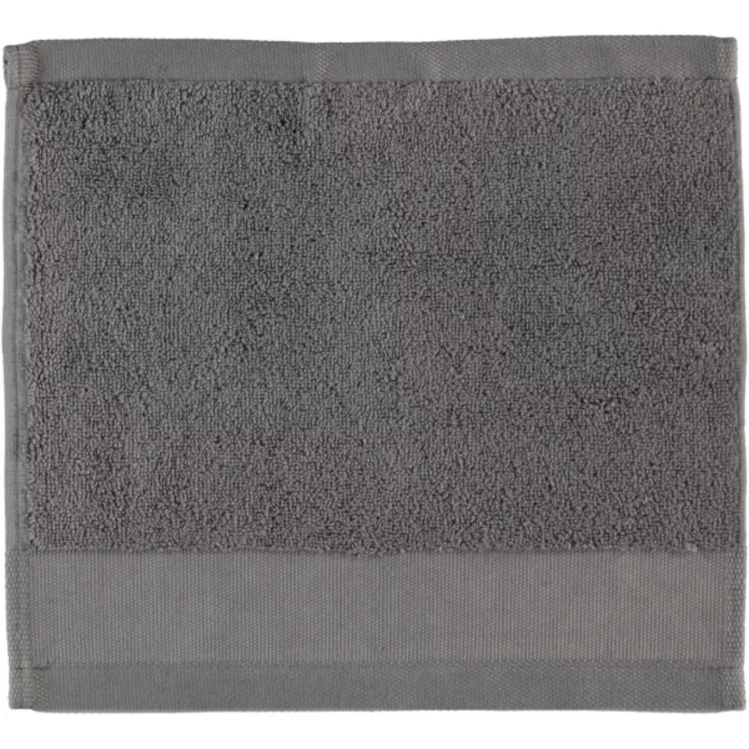 Rhomtuft - Handtücher Comtesse - Farbe: zinn - 02 - Seiflappen 30x30 cm günstig online kaufen