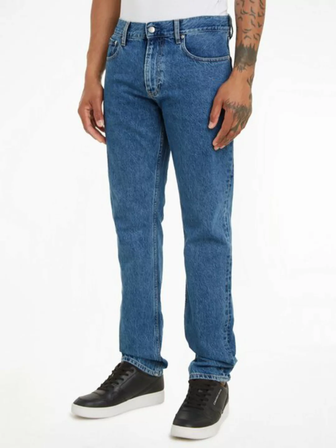 Calvin Klein Jeans Straight-Jeans AUTHENTIC STRAIGHT im 5-Pocket-Style günstig online kaufen