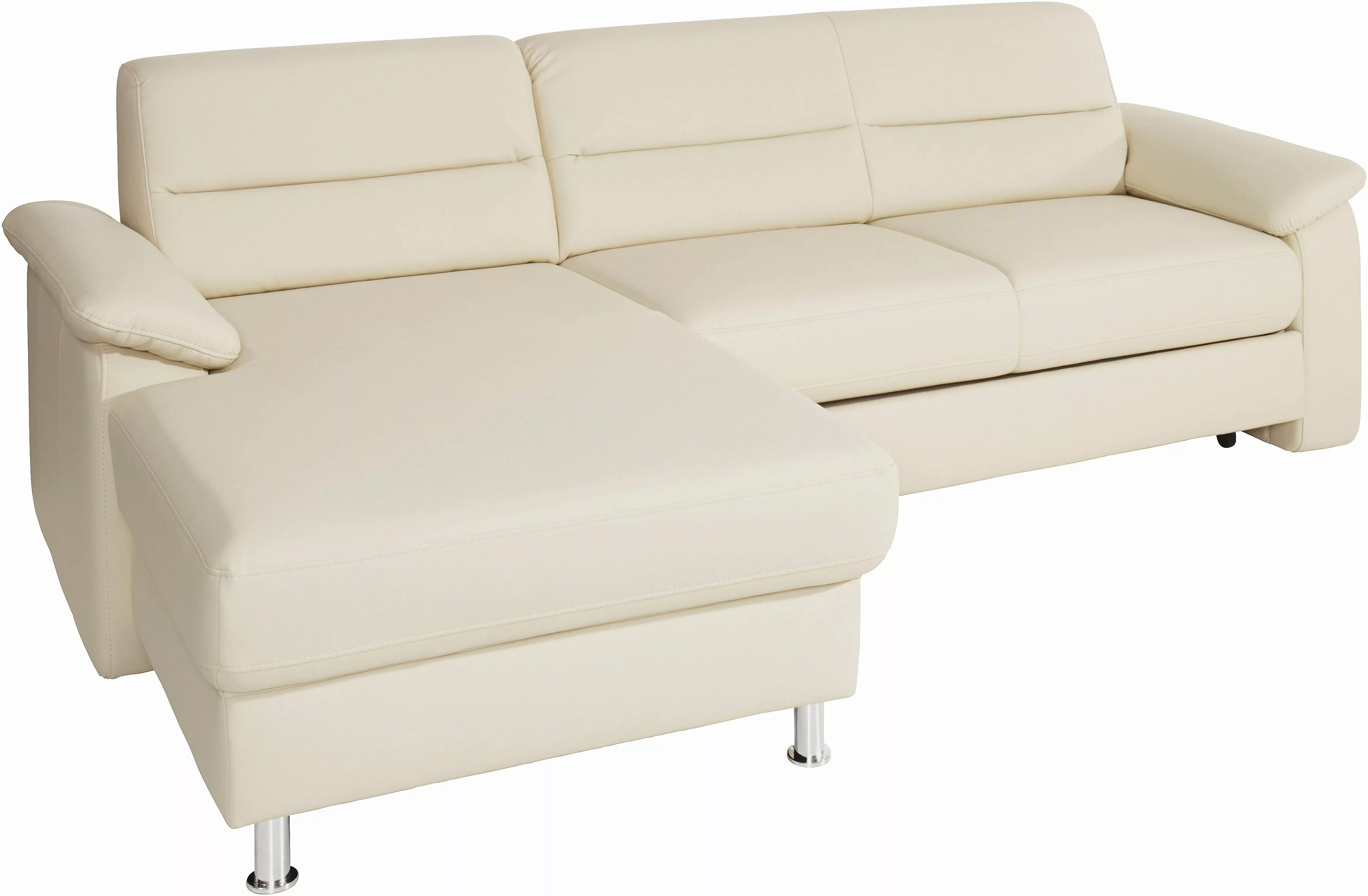 sit&more Ecksofa "Ascara L-Form", inklusive Boxspring/Federkern-Polsterung, günstig online kaufen