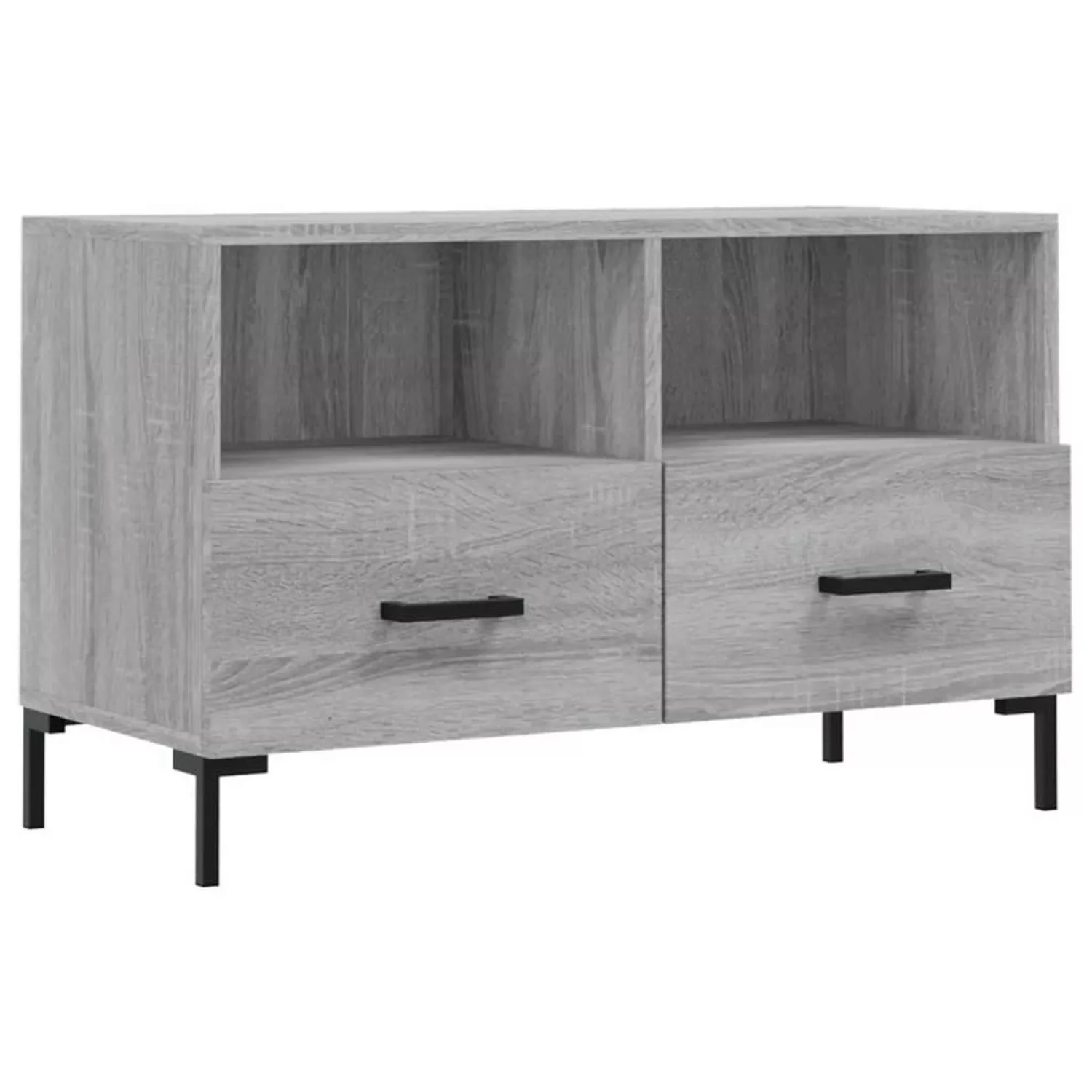 VidaXL TV-Schrank Grau Sonoma 80x36x50 cm Holzwerkstoff  Modell 6 günstig online kaufen