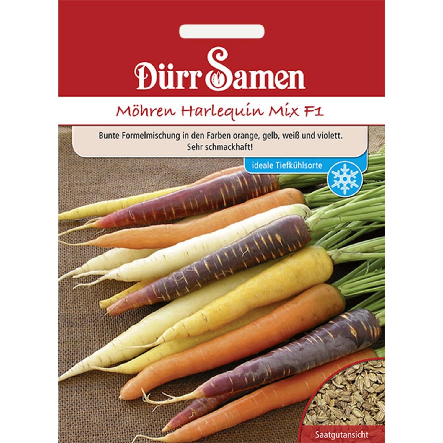 Dürr Samen Möhren Harlequin Mix F1 Saatgut günstig online kaufen