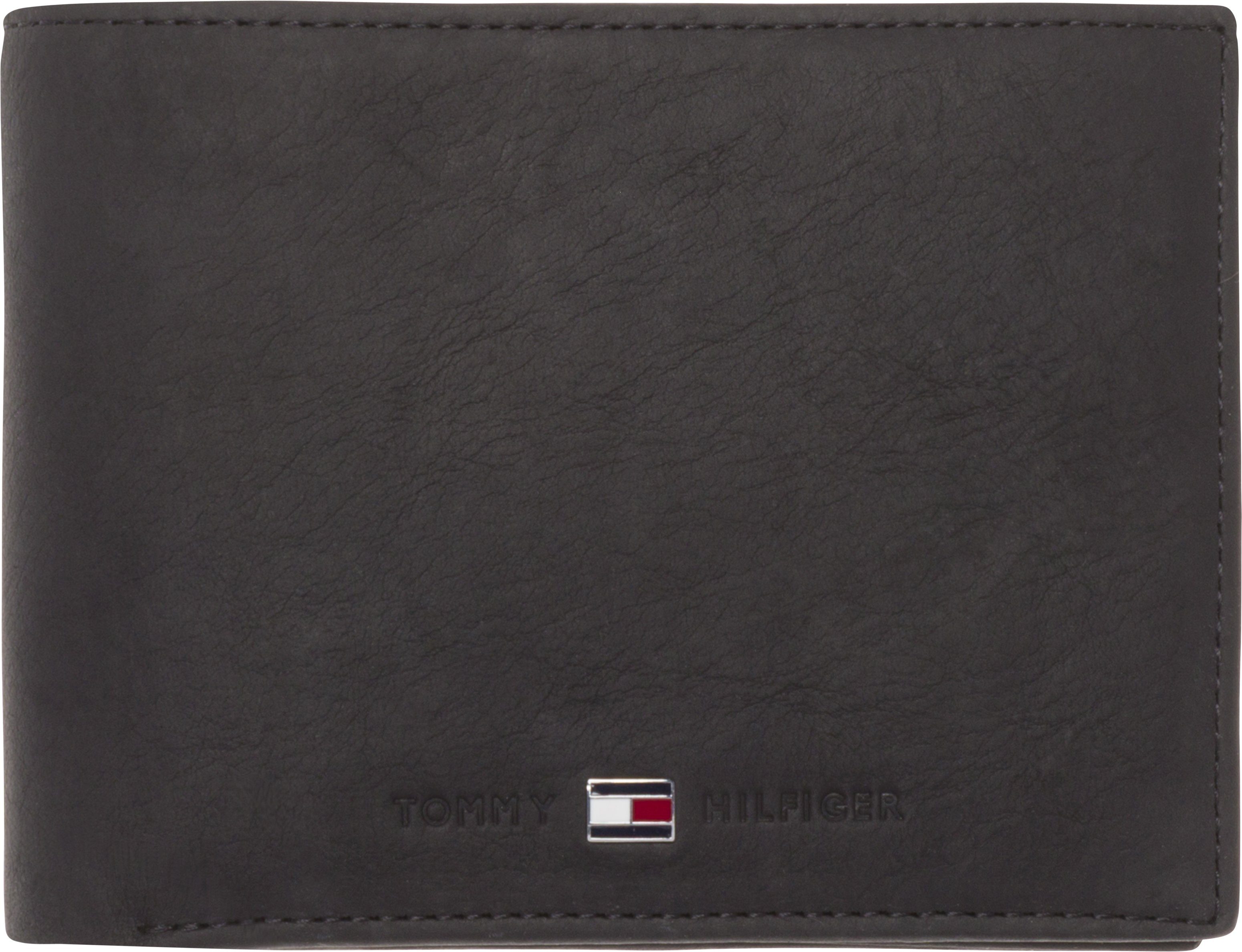 Tommy Hilfiger Geldbörse aus Leder, 12,5 cm x 10 cm günstig online kaufen