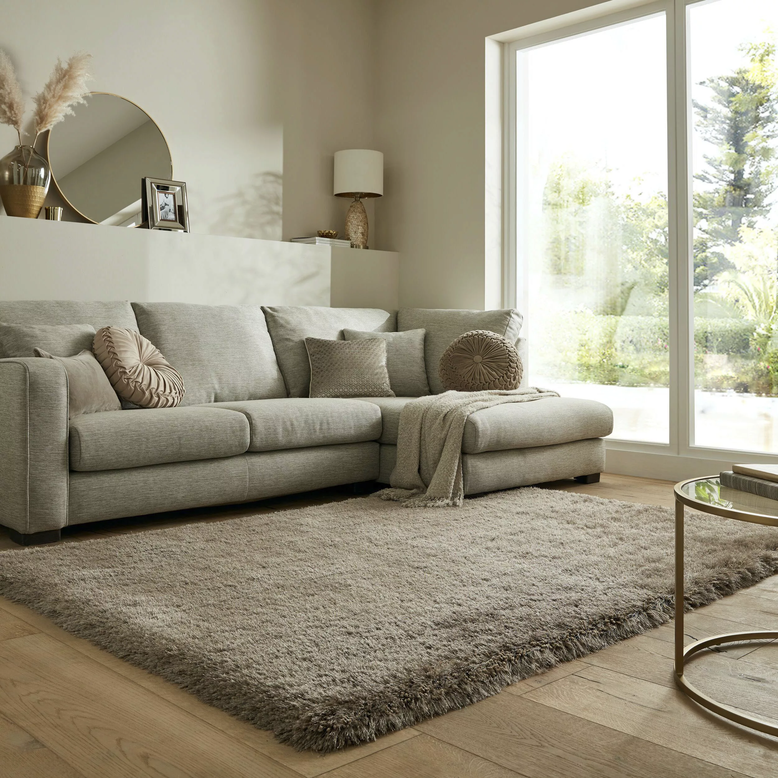 FLAIR RUGS Hochflor-Teppich »Pearl«, rechteckig günstig online kaufen