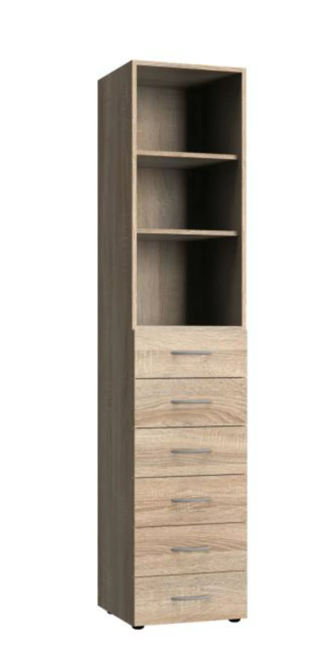 Regal  Multischrank-System - holzfarben - 45 cm - 185 cm - 40 cm - Sconto günstig online kaufen