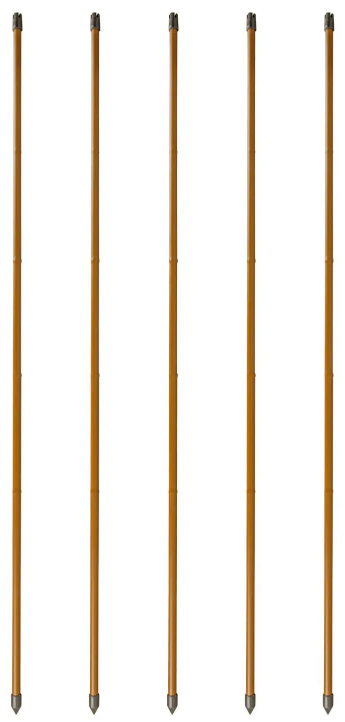 Windhager Rankhilfe, (Set, 5 St.), Stahlpflanzstäbe in Bambusoptik, H: 90 c günstig online kaufen