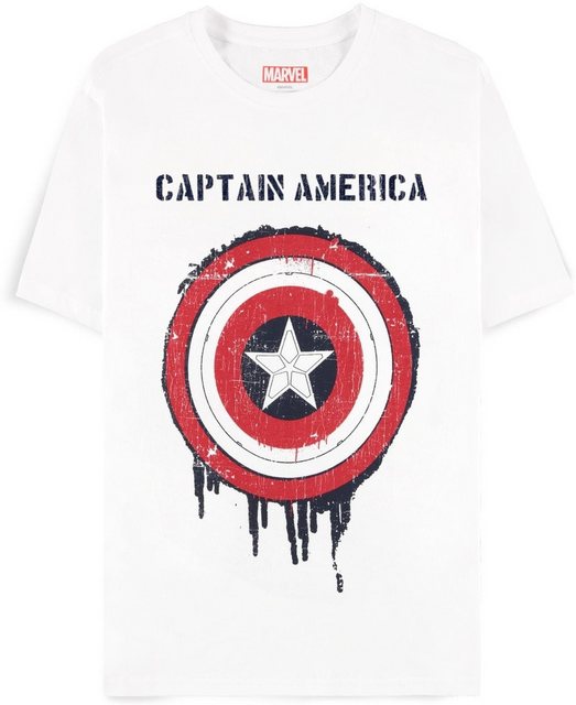 Captain America T-Shirt Captain America - Shield Men's Short Sleeved T-shir günstig online kaufen