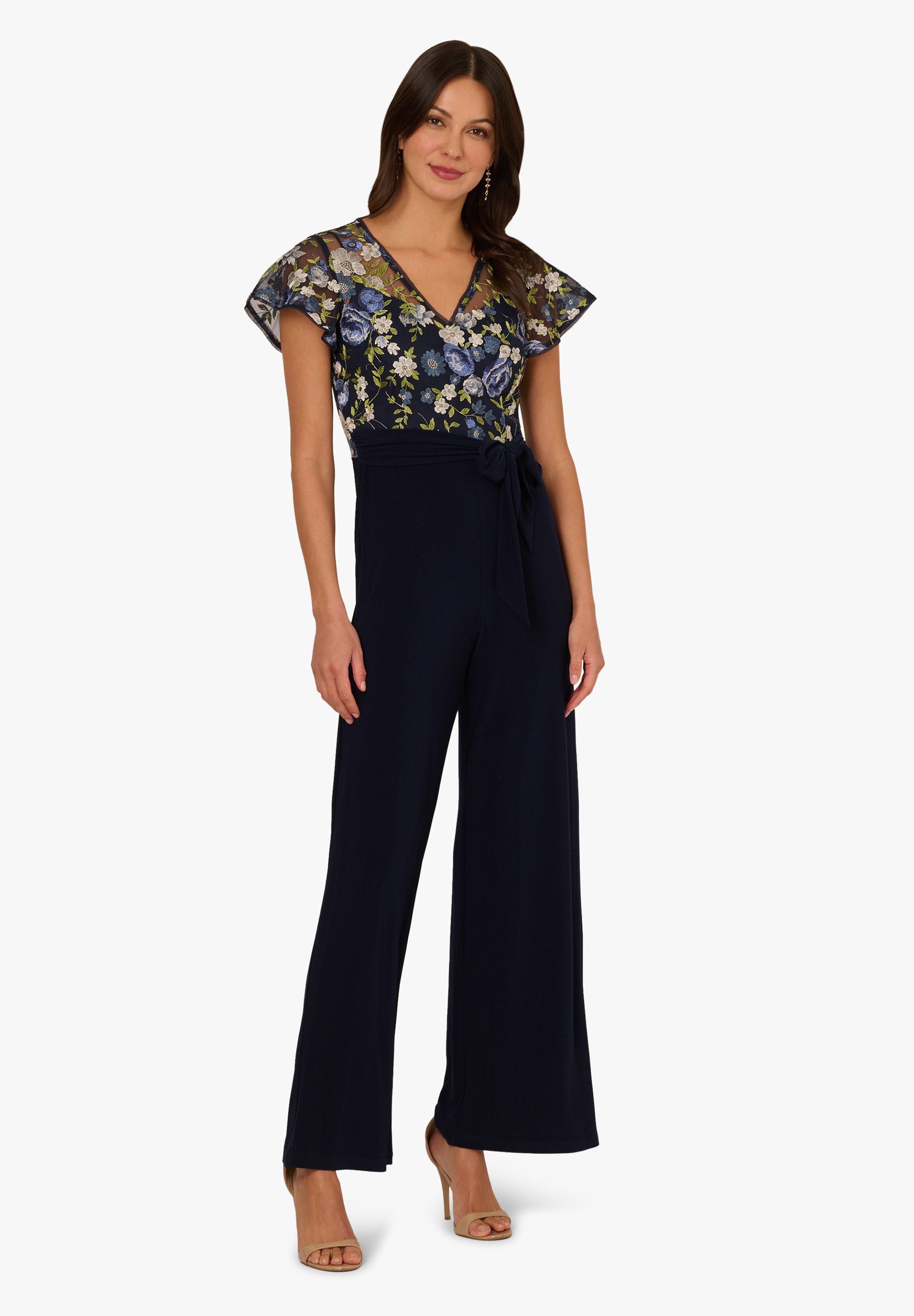 Adrianna Papell Jumpsuit Embroidered Combo Jumpsuit günstig online kaufen
