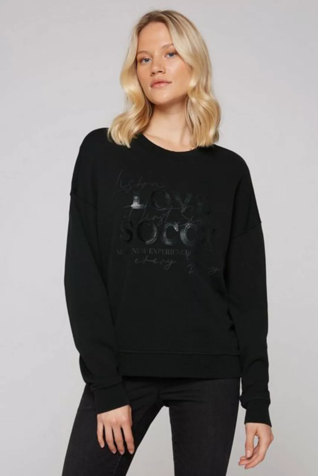 SOCCX Sweater aus Bio-Baumwolle günstig online kaufen