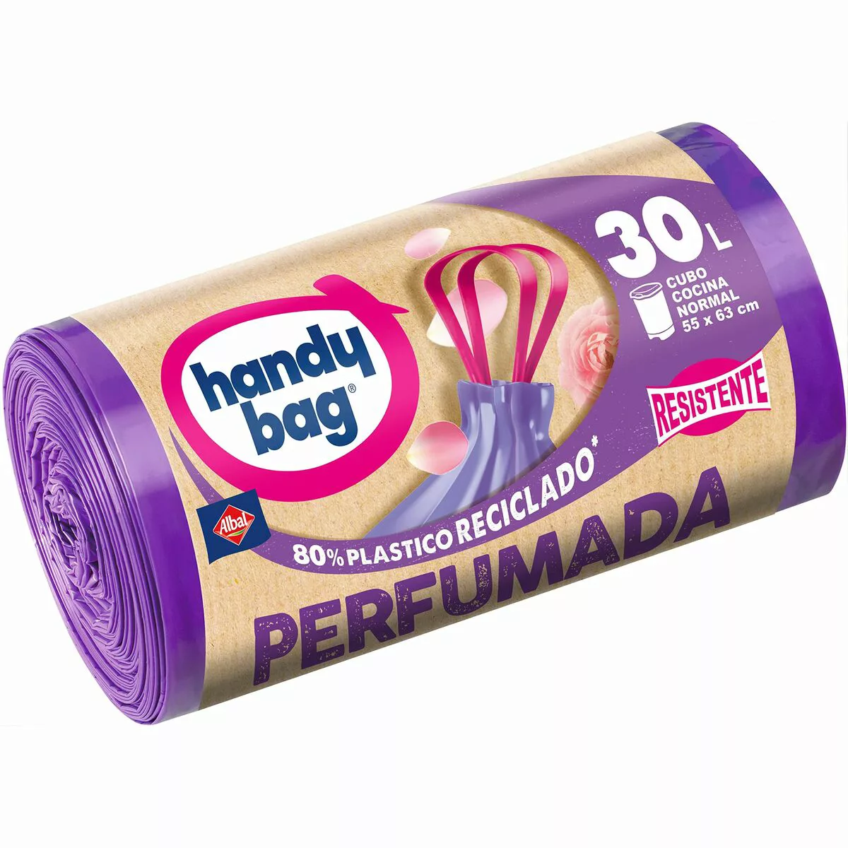 Müllsäcke Albal Handy Bag Resistent Parfüm (15 Stück) (30 L) günstig online kaufen