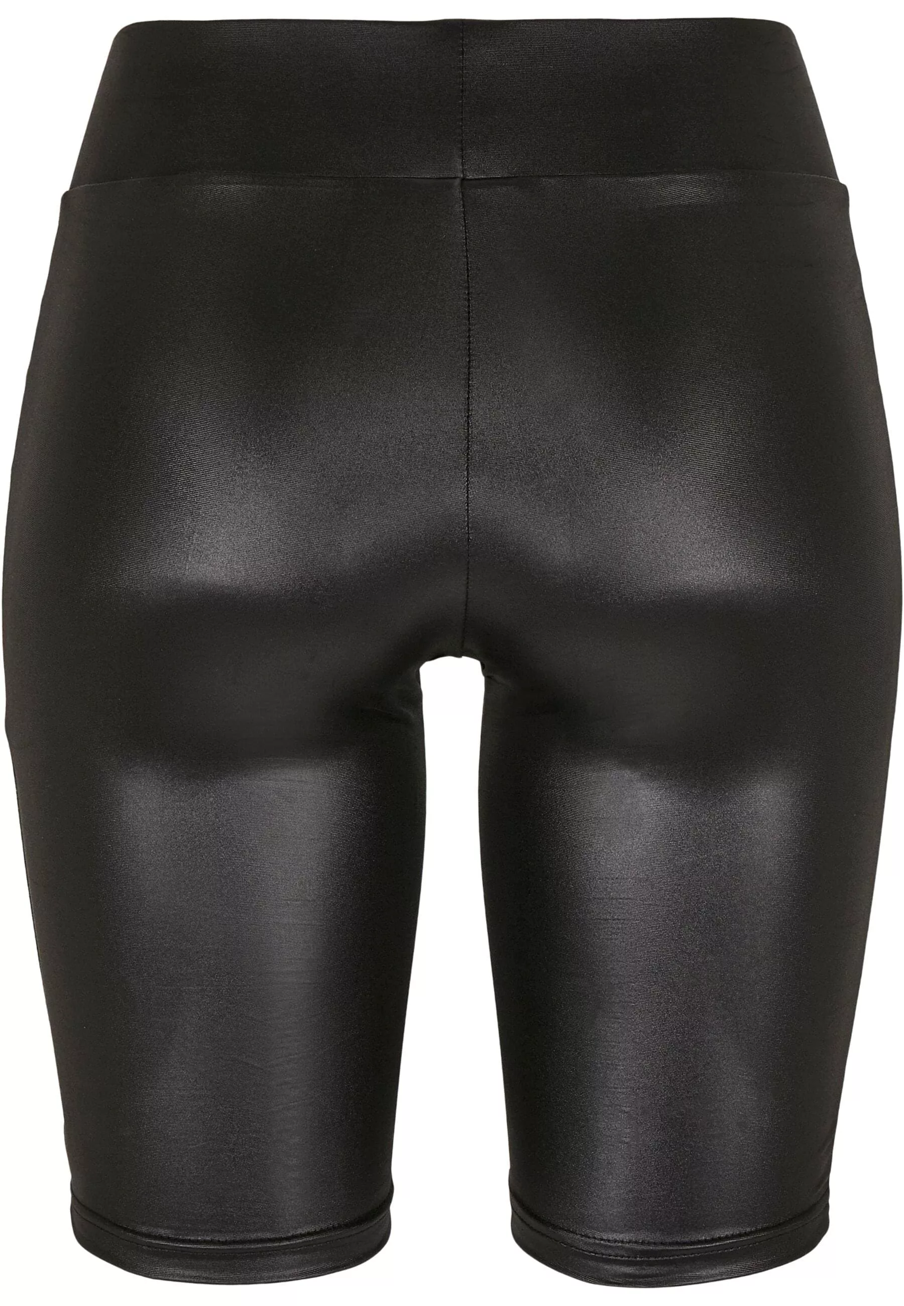 URBAN CLASSICS Stoffhose "Urban Classics Damen Ladies Synthetic Leather Cyc günstig online kaufen