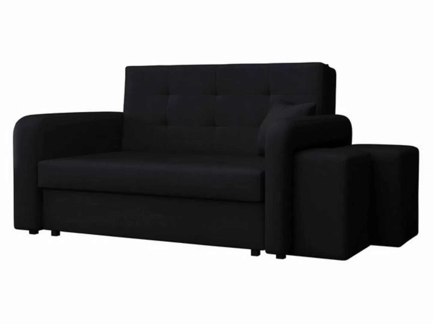 MIRJAN24 Schlafsofa Viva Home II, mit Polsterhocker (2 Stück), 2 Sitzer, mi günstig online kaufen