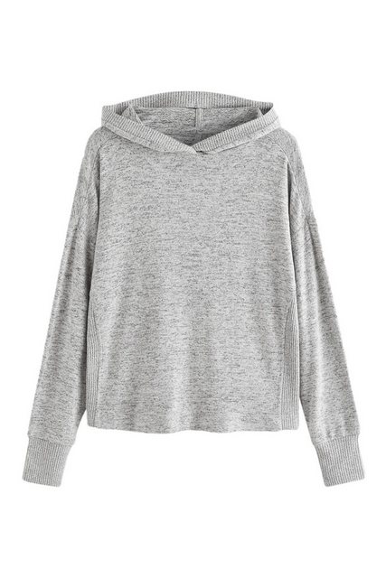 Next Kapuzensweatshirt Leichtes, flauschiges Jersey-Kapuzensweatshirt (1-tl günstig online kaufen