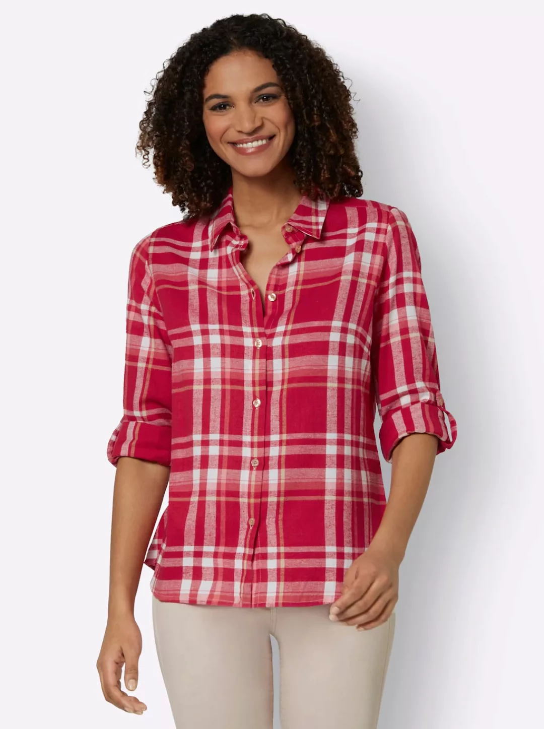 Casual Looks Flanellbluse günstig online kaufen