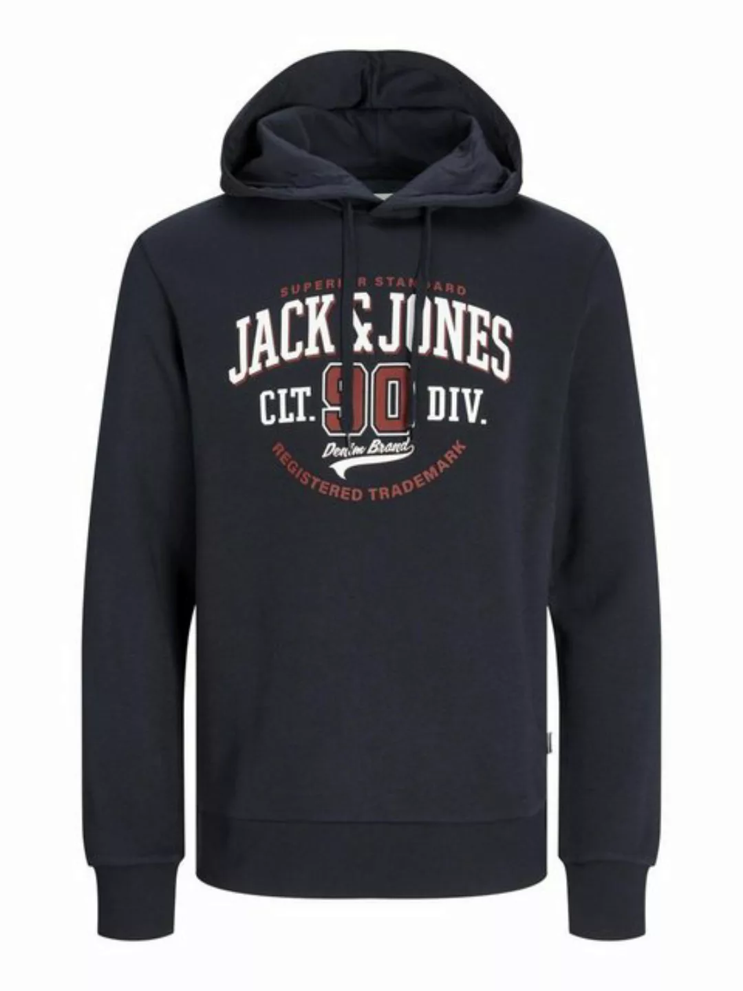 Jack & Jones Sweatshirt JJELOGO SWEAT HOOD 2 COL 24/25 NOOS günstig online kaufen