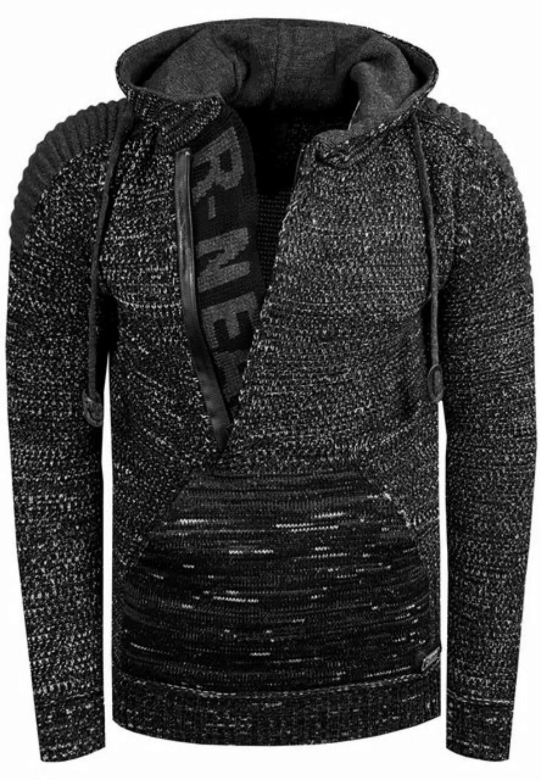 Rusty Neal Kapuzensweatshirt im extravaganten Schnitt günstig online kaufen