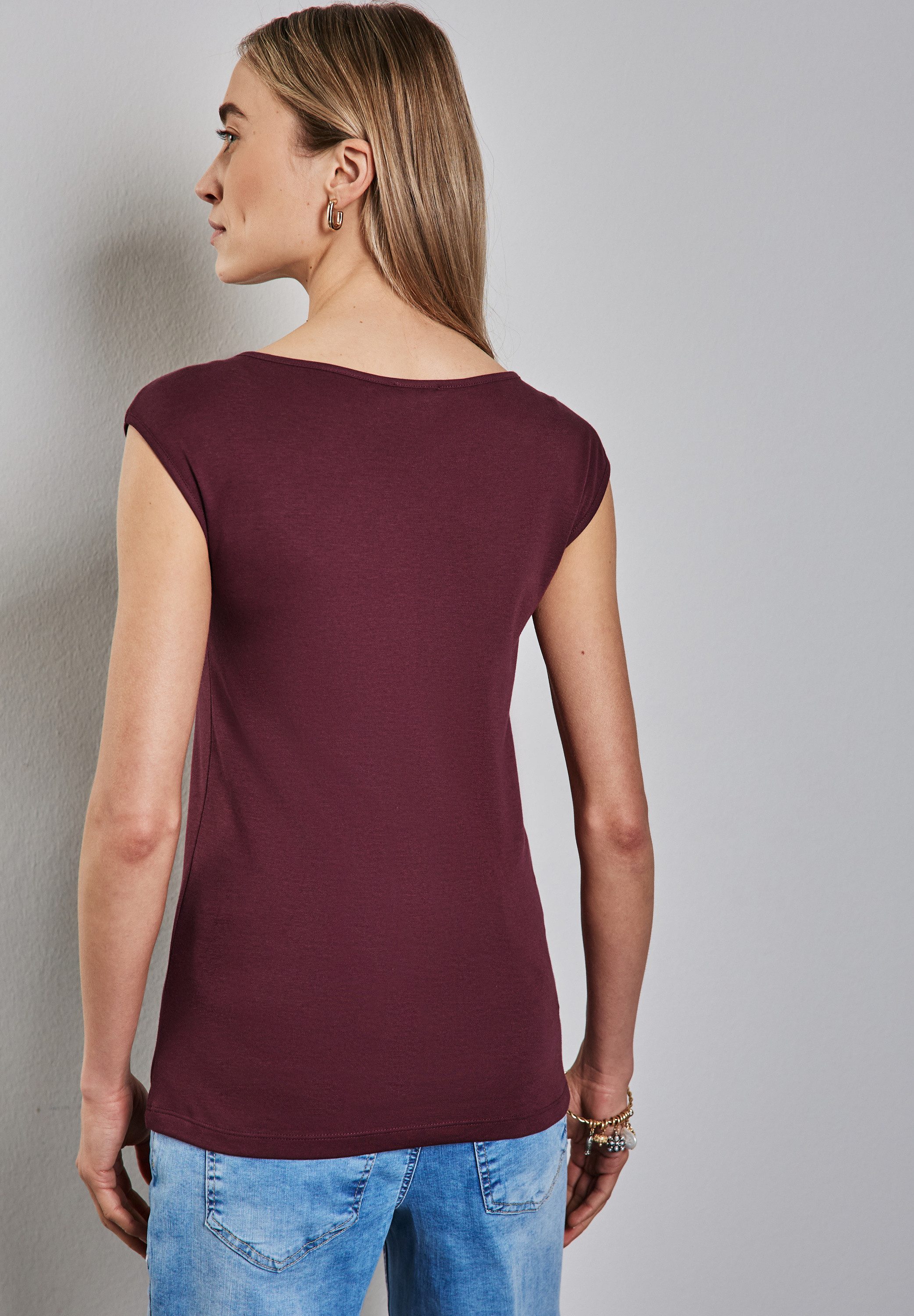 STREET ONE T-Shirt, im soften Baumwoll-Mix günstig online kaufen