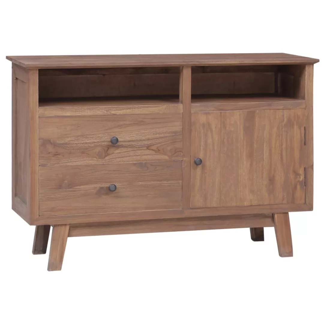 Sideboard 100×30×68 Cm Massivholz Teak günstig online kaufen