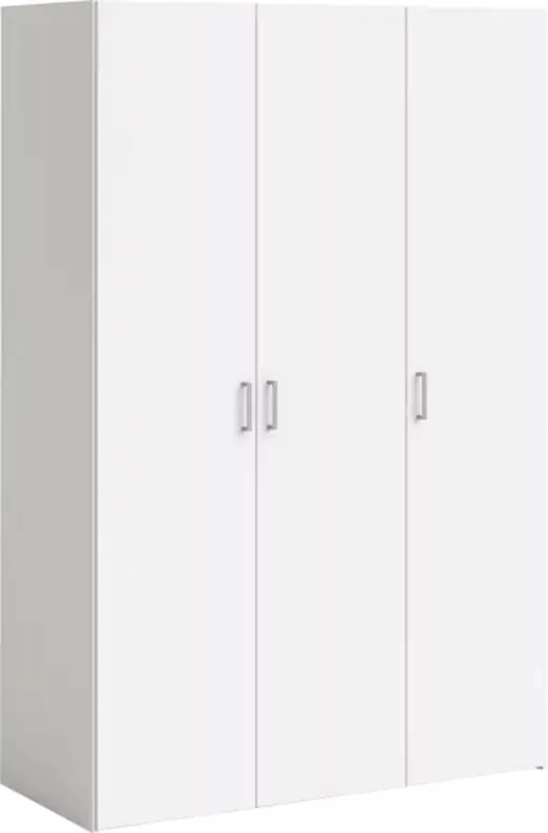 Home affaire Kleiderschrank, Mit viel Stauraum, graue Stangengriffe, Gr. ca günstig online kaufen